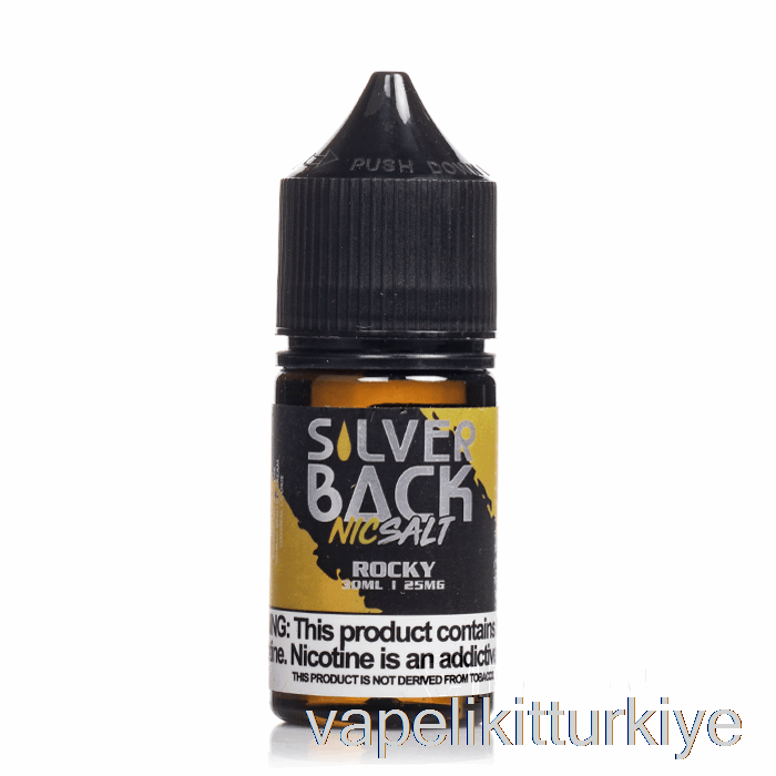 Elektronik Sigara Kalemi Vape Mate Rocky - Silverback Suyu Co. Tuzlar - 30ml 25mg